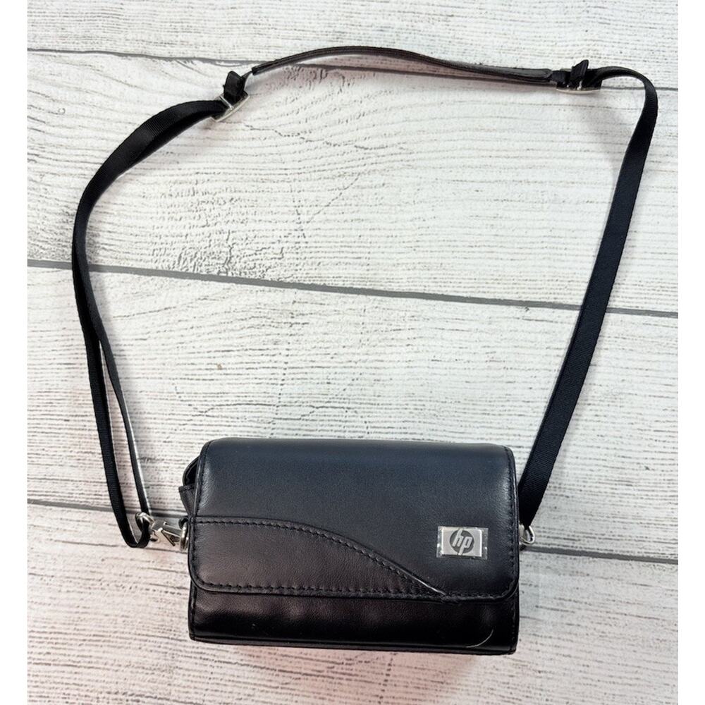 HP Camera Carry Case Black w/ Shoulder Strap and Belt Clip